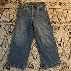 Universal Thread High Rise Ankle Wide Leg Jeans